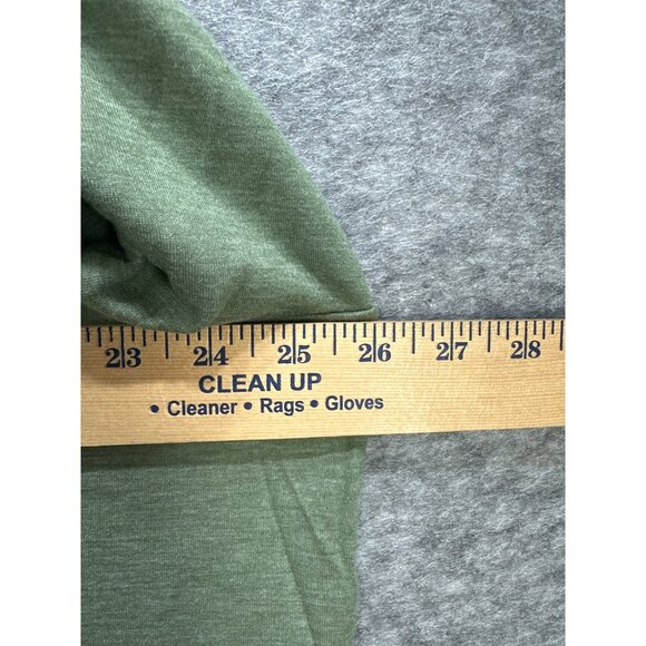 NWT Workshop Womens 1X Olive Heather Long Sleeve Cowl Neck Top MSRP $68 - Picture 7 of 8